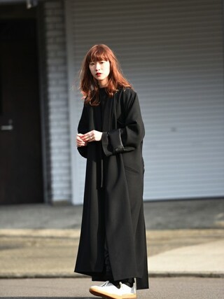 BISHOOL（ビシュール）の「BISHOOL Wool Gabardine KIMONO Coat
