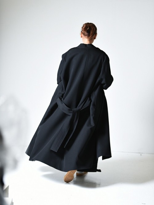 BISHOOL（ビシュール）の「BISHOOL Wool Gabardine KIMONO Coat