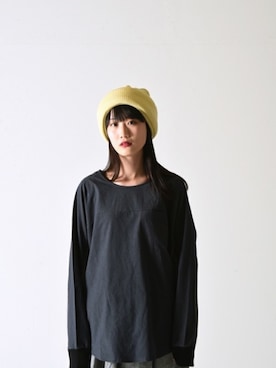 「sneeuw（スニュウ）のアイテム」を使った、OVIE STUDIOさん（レディース・165cm）の冬コーディネート