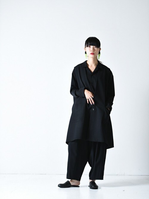 BISHOOL（ビシュール）の「BISHOOL wool gabardine No Color Big Vest