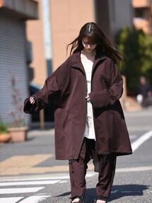 BISHOOL（ビシュール）の「BISHOOL Wool Gabardine 90 Zip Coat