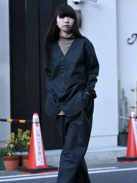「ESSAY（エッセイ）のアイテム」を使った、OVIE STUDIOさん（レディース・163cm）の春コーディネート