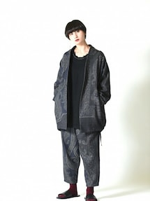 YANTOR（ヤントル）の「YANTOR Paisley Jacquard Wool Fall Jacket