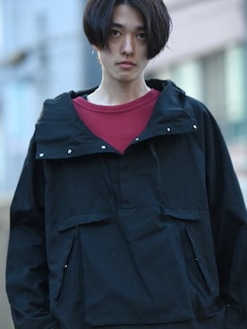 「VOAAOV（ヴォアーブ）のアイテム（ジャケット/アウター）」を使った、OVIE STUDIOさん（メンズ・172cm）の夏コーディネート