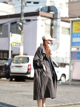 「ESSAY（エッセイ）のアイテム（帽子）」を使った、OVIE STUDIOさん（レディース・163cm）の夏コーディネート
