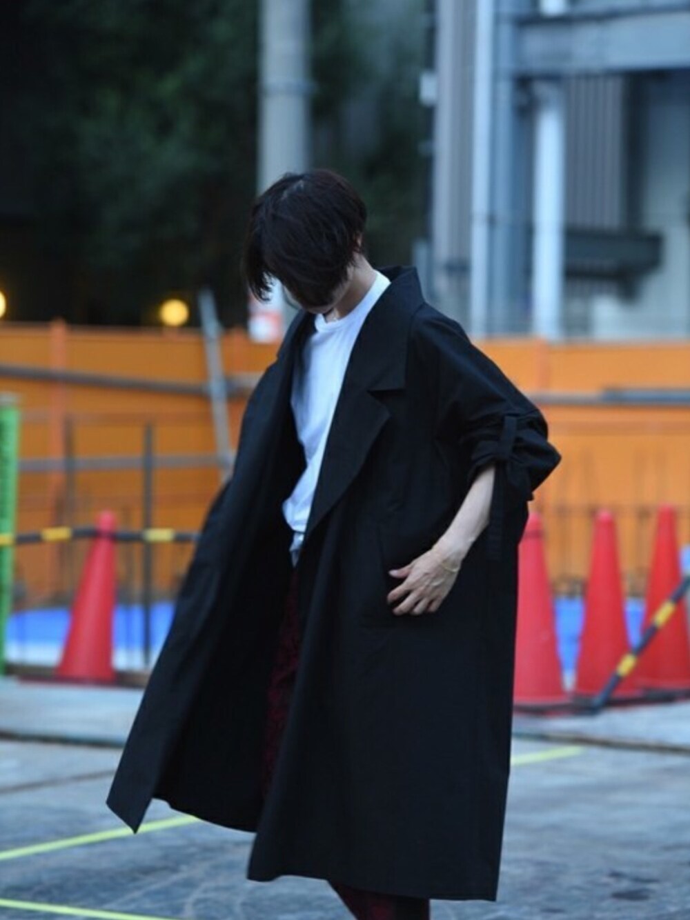 My Beautiful Landlet Bafu Cottonワイドロングコート OVIE STUDIO