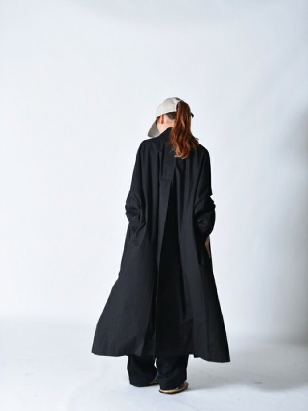 My Beautiful Landlet Bafu Cottonワイドロングコート OVIE STUDIO