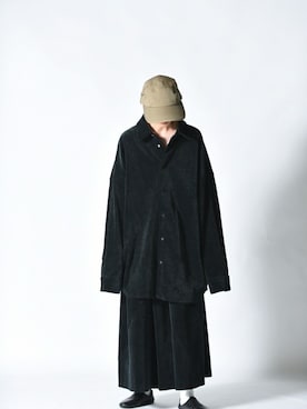 「ESSAY（エッセイ）のアイテム（帽子）」を使った、OVIE STUDIOさん（レディース・163cm）の秋コーディネート