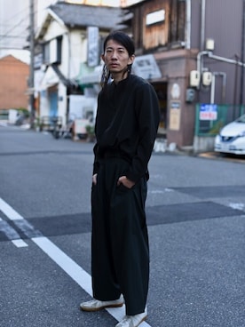 「YANTOR（ヤントル）のアイテム」を使った、OVIE STUDIOさん（メンズ・180cm）の冬コーディネート