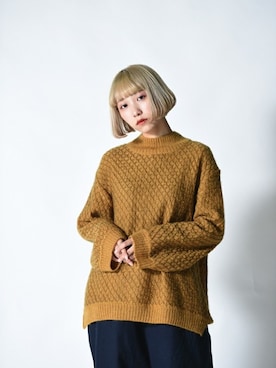 「エドウィナホール」｜OVIE STUDIOさん（レディース・156cm）の冬コーディネート