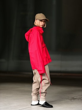 「YANTOR（ヤントル）のアイテム」を使った、OVIE STUDIOさん（レディース・156cm）の冬コーディネート