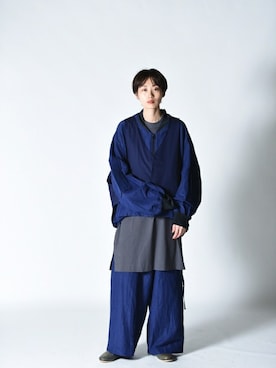 「VOAAOV（ヴォアーブ）のアイテム（その他アウター）」を使った、OVIE STUDIOさん（レディース・168cm）の冬コーディネート