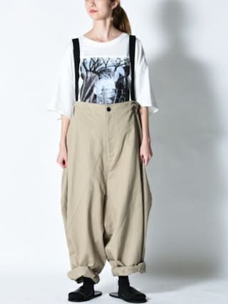 【16SS my beautiful landletサスペンダービッグパンツ】 16SS my beautiful landlet サスペンダービッグパンツ】 - メルカリ