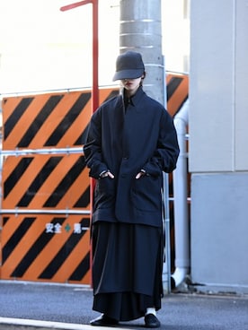 「VOAAOV（ヴォアーブ）のアイテム（テーラードジャケット）」を使った、OVIE STUDIOさん（レディース・163cm）の冬コーディネート