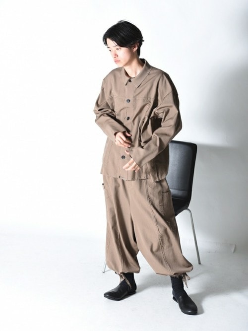 BISHOOL（ビシュール）の「BISHOOL Wool Gabardine Cut Off Goto