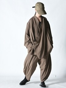 ジャケット・アウター BISHOOL Wool Gabardine KIMONO Jacket BISHOOL Wool Gabardine KIMONO Over Jacket - BISHOOL,Edwina Horl,My