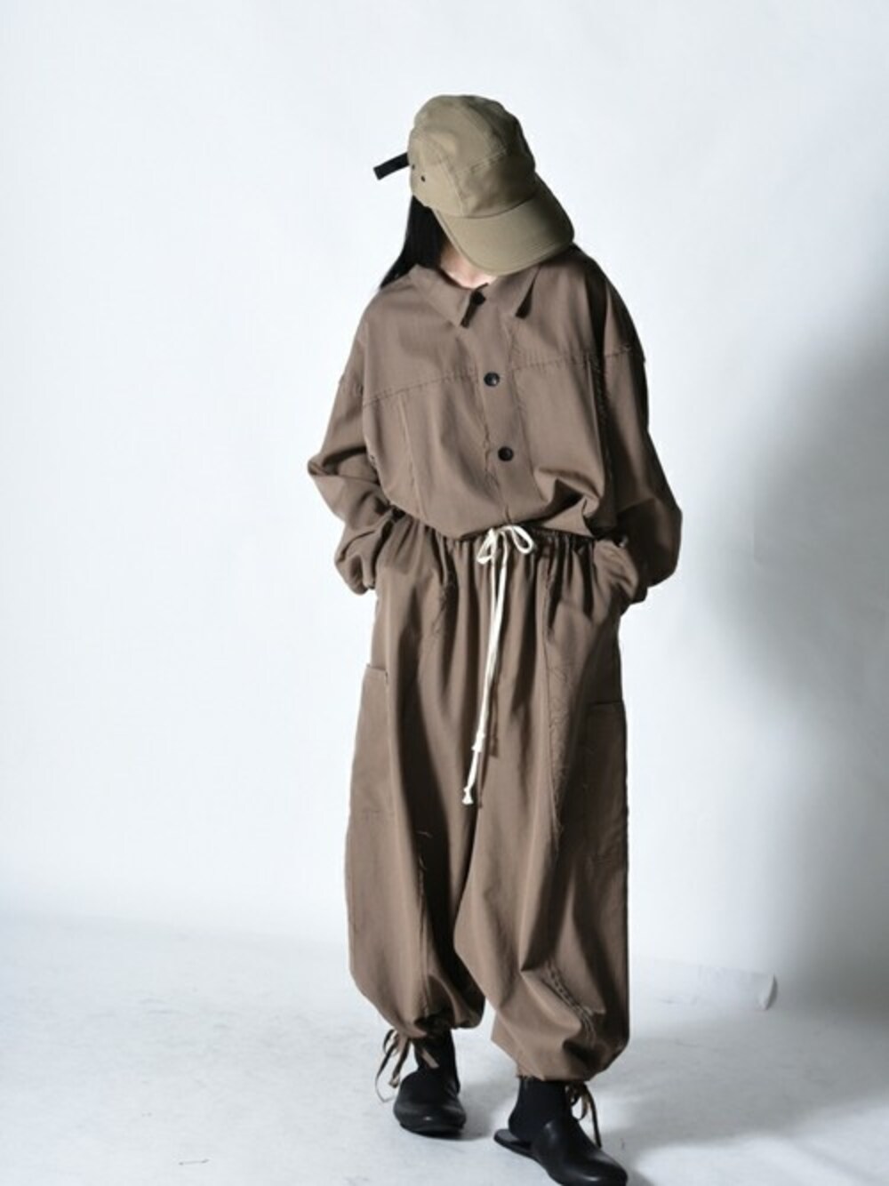 BISHOOL（ビシュール）の「BISHOOL Wool Gabardine Cut Off Goto