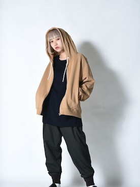 「VOAAOV（ヴォアーブ）のアイテム」を使った、OVIE STUDIOさん（レディース・156cm）の春コーディネート