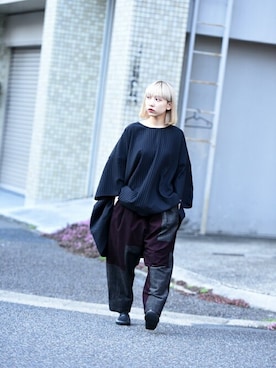 「YANTOR（ヤントル）のアイテム」を使った、OVIE STUDIOさん（レディース・156cm）の夏コーディネート