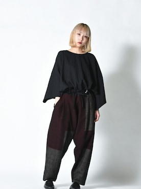 「YANTOR（ヤントル）のアイテム」を使った、OVIE STUDIOさん（レディース・156cm）の夏コーディネート