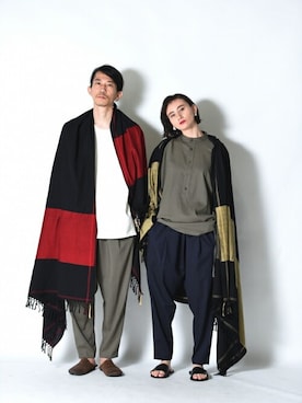 「YANTOR（ヤントル）のアイテム」を使った、OVIE STUDIOさん（メンズ・180cm）の夏コーディネート