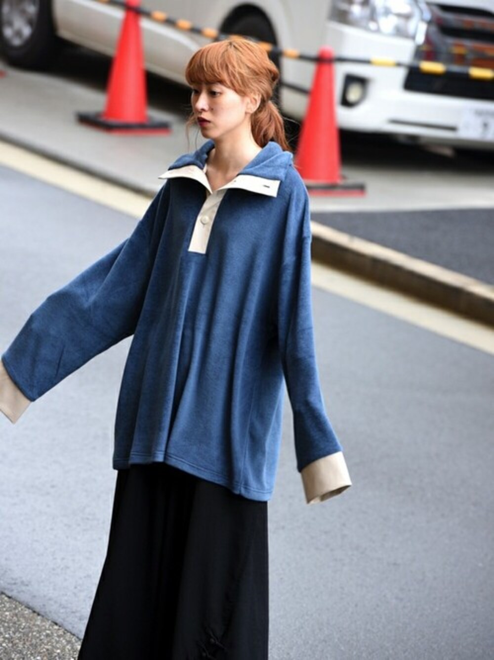 Edwina Horl（エドウィナホール）の「Edwina Horl VELOUR-POLO（ニット 