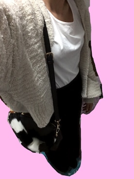 「ivory court（アイボリーコート）のアイテム（ショルダーバッグ）」を使った、HIROMIさん（レディース・151cm）の秋コーディネート