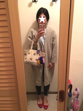 「SEVENDAYS=SUNDAY（セブンデイズサンデイ）のアイテム（その他アウター）」を使った、みーさん（レディース・157cm）の秋コーディネート