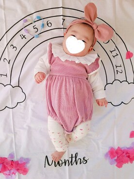 きんきらさん(キッズ・60cm)の春コーディネート