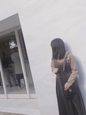 「w closet」｜「アイテム（その他）」を使った、ゆいちごさん（レディース・152cm）の冬コーディネート