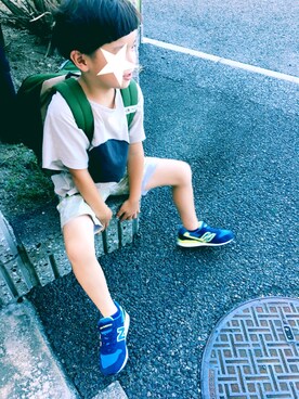 YUKI★さん（キッズ・110cm）の夏コーディネート