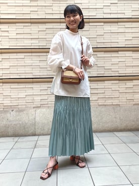 中井 オデット エ オディール スタッフさん(レディース・157cm)の春コーディネート