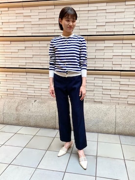中井　オデット エ オディール スタッフさん（レディース・157cm）の春コーディネート
