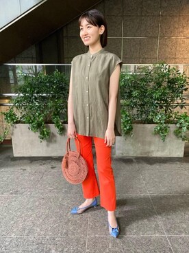 中井 オデット エ オディール スタッフさん(レディース・157cm)の春コーディネート