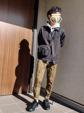 ラッキーぼっちゃんさん（メンズ・168cm）の冬コーディネート