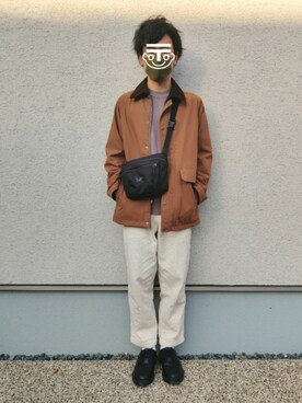 ラッキーぼっちゃんさん（メンズ・168cm）の冬コーディネート