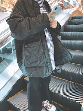 mahoさん（レディース・156cm）の冬コーディネート