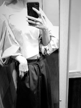 「If&n（イフアンドエヌ）のアイテム」を使った、entizzzさん（レディース・163cm）の春コーディネート