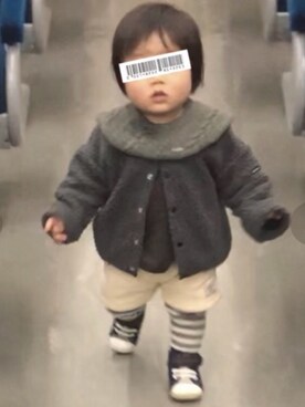 ⋒kairippi⋒さん（キッズ・80cm）の冬コーディネート