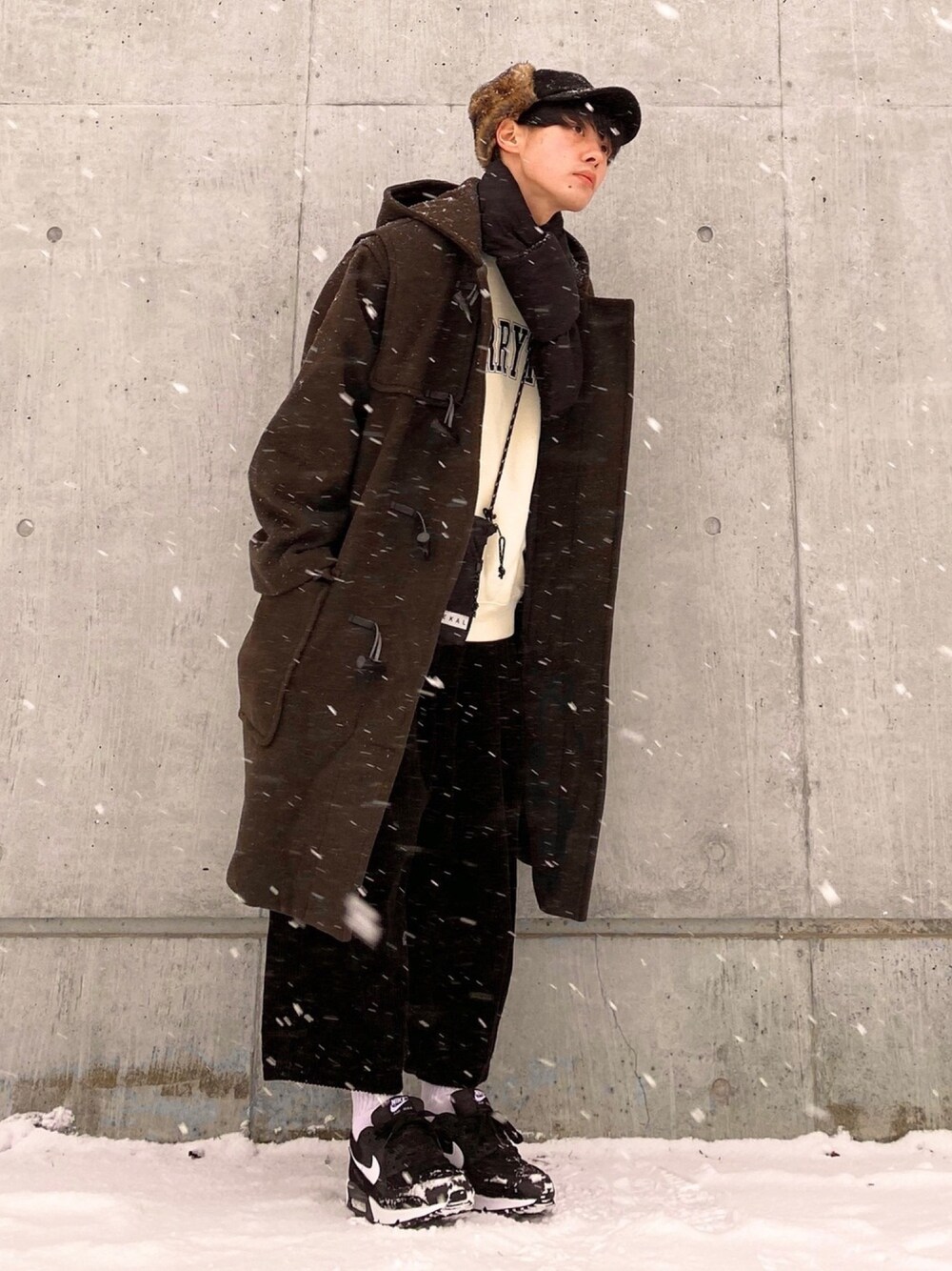 WHO'S WHO galleryのダッフルコートを使った人気ファッション