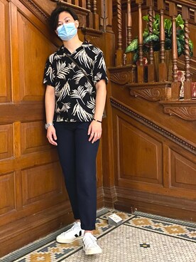 「VEJAS（ヴェジャス）のアイテム」を使った、TSYさん（レディース・171cm）の夏コーディネート