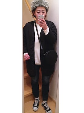 ♡YUPPY♡さん（レディース・156cm）の冬コーディネート