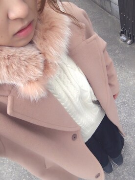 mik___xさん（レディース・163cm）の冬コーディネート