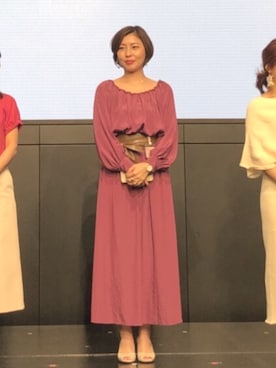 吉田亜理沙さん（レディース・167cm）の春コーディネート