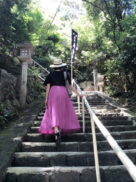 吉田亜理沙さん（レディース・167cm）の夏コーディネート