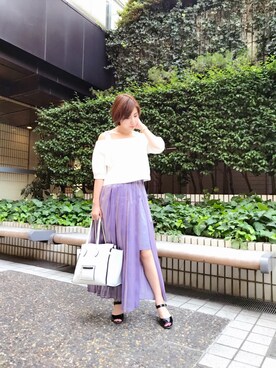 吉田亜理沙さん（レディース・167cm）の夏コーディネート