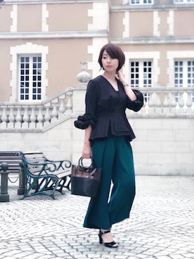 吉田亜理沙さん（レディース・167cm）の夏コーディネート