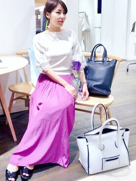 吉田亜理沙さん（レディース・167cm）の夏コーディネート