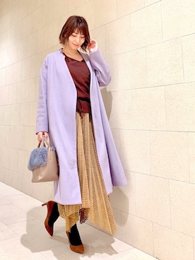 吉田亜理沙さんのコーディネート