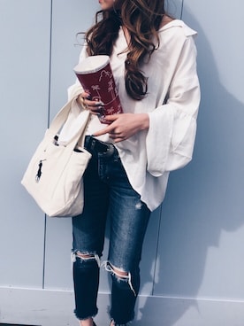 「EVRIS（エヴリス）のアイテム（その他）」を使った、Natsumiさん（レディース・161cm）の春コーディネート